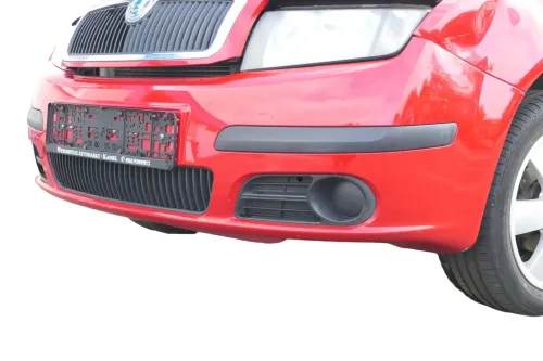 Skoda Fabia 6Y Stoßstange Stoßfänger vorne rot LF3K 2004-2008 - Facelift (171943)