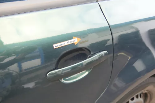 VW Passat 3B 3BG Limousine Tür hinten links grün LC6N (171973)