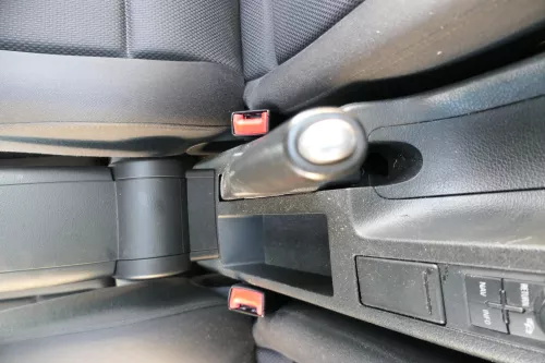 Audi A4 8E B6 B7 Mitteltunnel hinten Verkleidung um Handbremse Konsole schwarz K