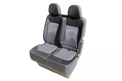 VW Crafter 7C MAN Post Sitz vorne rechts original Beifahrersitz Doppelsitz  SHZ (172343)