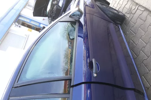 VW Polo 6R 6C Tür vorne rechts Beifahrertür 4/5-Türer blau LD5Q -ohne Anbauteile (172358)
