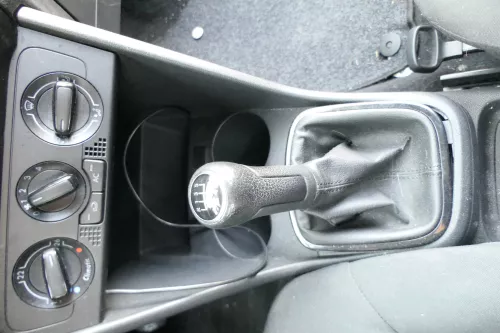 VW Polo 6R 6C Schaltknauf Schaltsack Schaltung Schaltknüppel Leder schwarz