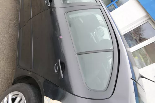 Skoda Octavia 1Z LIMOUSINE Tür hinten links schwarz LF9R (ohneAnbauteile) (172538)
