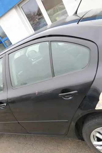 Skoda Octavia 1Z LIMOUSINE Tür hinten links schwarz LF9R (ohneAnbauteile) (172538)