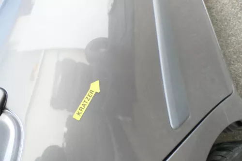 Skoda Fabia 5J Kombi Tür hinten rechts grau titangrau 9795 - ohne Anbauteile (172608)
