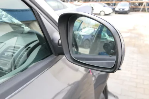 Fabia 5J elektrisch Spiegel Außenspiegel rechts mit Glas grau L9795 titangrau (172621)