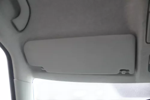 Skoda Fabia Roomster 5J Sonnenblenden Sonnenblende grau links vorne Spiegel 3T