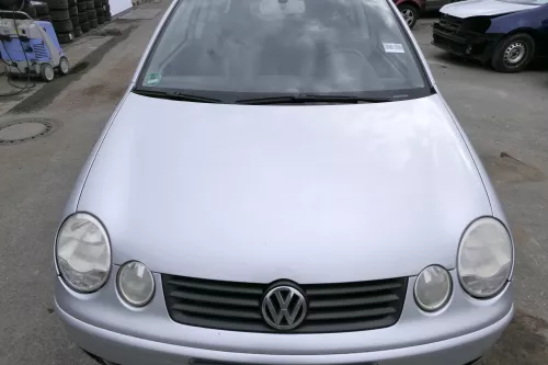 VW Polo 9N Motorhaube Klappe vorne silber grau LA7W reflexsilber bisca.Bj.2004 (172668)