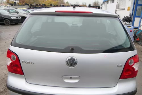 VW Polo 9N Fun Heckklappe Kofferraumklappe Klappe hinten silber LA7W metal (172674)