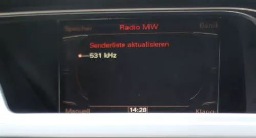 Audi A4 8K A6 4F Q7  Navi Navigation 8R0919604 Bildschirm Display Anzeige Monit