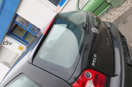 VW Polo 9N3 9N Heckklappe Kofferraumklappe Klappe schwarz LC9Z - Scheibe (172887)