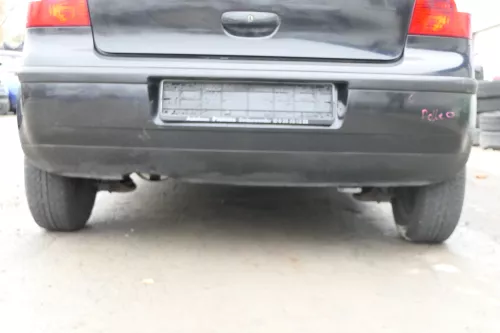 VW Polo 9N 9N3 Stoßstange Heckstoßstange hinten schwarz LC9Z (172890)