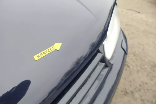 VW Golf 4 Motorhaube Haube Klappe vorne blau LA5G (172903)