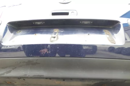 VW Golf 4 Limousine Stoßstange hinten Heckstoßstange Stoßfänger blau LA5G (172911)