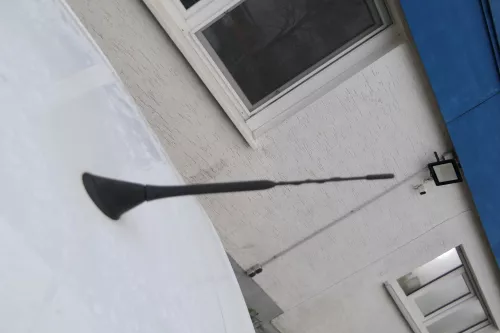 Audi A1 8X Antenne Antennenstab Antennensockel Sockel 8X0035501A schwarz