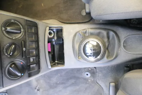 VW Lupo Polo 6N2 Schaltknauf Schaltsack Schaltung Schaltknüppel schwarz (173165)