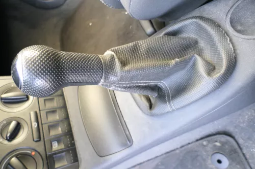 VW Lupo Polo 6N2 Schaltknauf Schaltsack Schaltung Schaltknüppel schwarz 