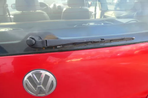 Polo 6N2 Heckklappe Klappe hinten Kofferraumklappe rot LP3G Scheibe (173367)