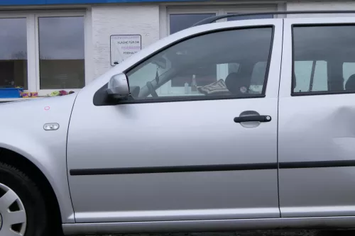 VW Golf 4 Bora Tür vorne links Fahrertür 4/5-Türer & Kombi silber LA7W -ohneAnba