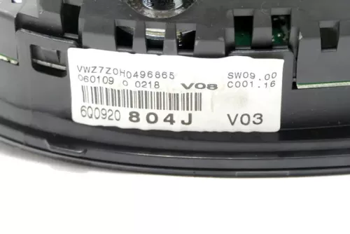 VW Polo 9N 3Tacho Tachometer Kombiinstrument 241.000km 6Q0920804J 1,4TDI BNV BNM (173464)