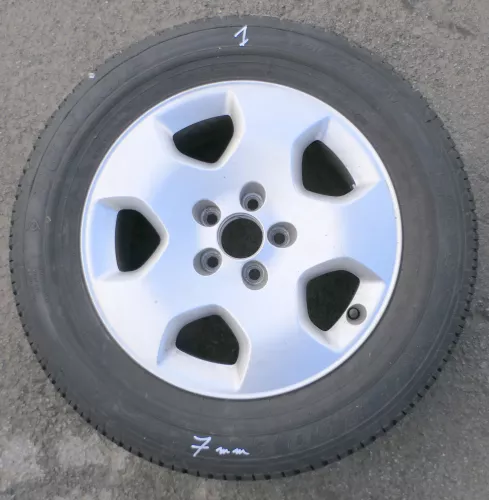 1x Felge Alufelge original Audi A3 8L 6jx15H2 ET38 8L0601025N 8L0 601 025 N  7mm (173584)