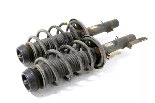 2 x  Leon Toledo 1M Stoßdämpfer Federbein Feder vorne 1J0413031P