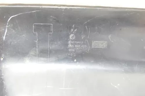 VW T4 Verkleidung links hinten grau unten Abdeckung Caravelle Multivan (173735)