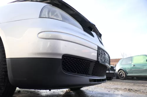 Seat Arosa 6H Stoßstange Frontstoßstange vorne grau silber LS7N Facelift + Grill (173957)