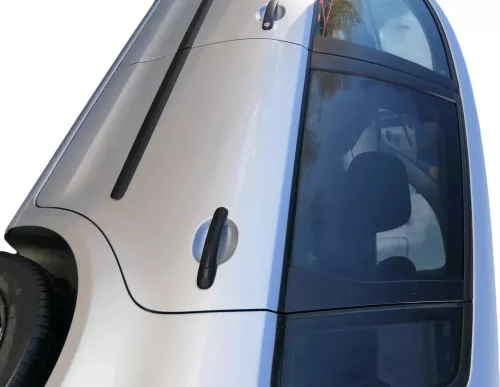 VW Polo 9N 9N3 Tür hinten links 4/5-Türer grau silber LA7W -ohne Anbauteile (173985)