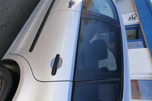 VW Polo 9N 9N3 Tür hinten links 4/5-Türer grau silber LA7W -ohne Anbauteile (173985)