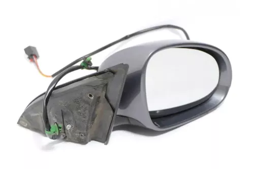 VW Passat 3C elektrischer Spiegel Außenspiegel rechts mit Glas Blinke grau LA7T (174126)