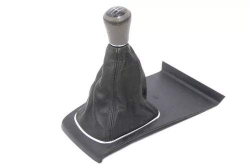 Audi A6 4B Schaltknauf Schaltsack Schaltknüppel original 5-Gang Leder 