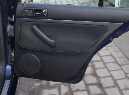 1x VW Golf 4 1J Limousine Türverkleidung Verkleidung Tür hinten rechts schwarz