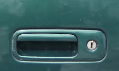 Polo 6N Golf 4 6N2 Lupo Griff Heckkklappe Heckklappengriff grün LC6M Öffner (174423)