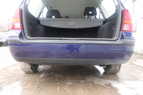 VW Golf 4 Kombi Avant Stoßstange hinten Heckstoßstange Stoßfänger blau LB5N (174503)