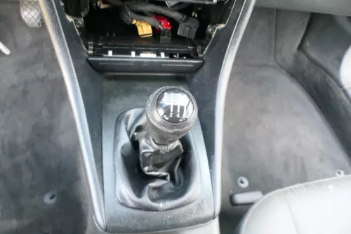 Audi A6 4B Schaltknauf Schaltsack Schaltknüppel original 6-Gang Leder (174553)