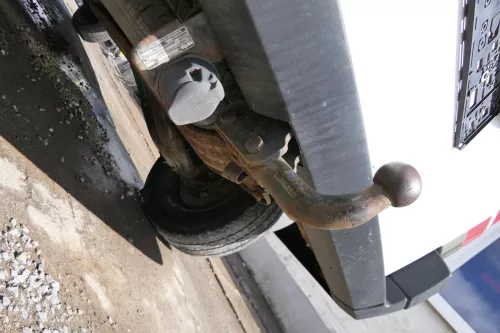 VW T4 Kastenwagen feste starre Anhängerkupplung mit Kabelbaum original Oris