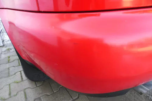 Audi A4 B5 Limousine Stoßstange hinten Heckstoßstange LY3H rot  biscaBj99 (174787)