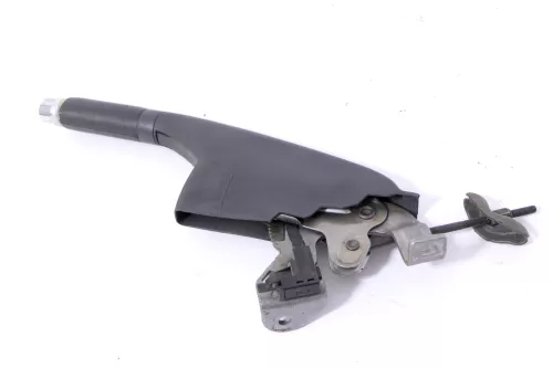 VW Polo 9N 9N3 Handbremse Feststellbremse schwarz Leder (174867)