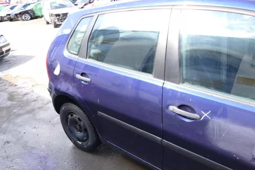 VW Polo 9N 9N3 Tür hinten rechts 4/5-Türer blau LB5N (174952)