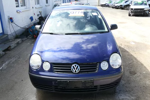 VW Polo 9N Motorhaube Klappe Haube vorne blau LB5N bis ca. Bj. 2004 (174969)