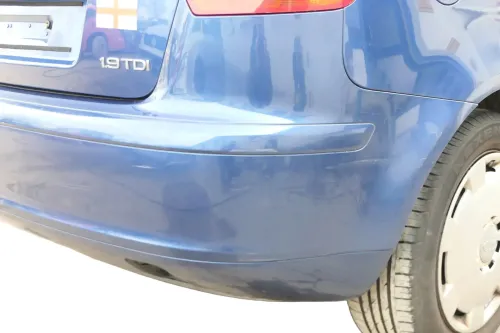 Audi A3 8P Stoßstange Stoßfänger hinten 4/5-Türer blau LZ5C (175031)