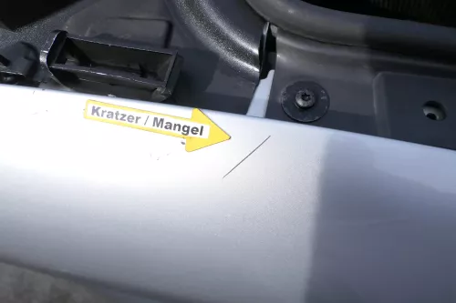 Audi A2 8Z Kotflügel vorne rechts silber LY7W (175260)