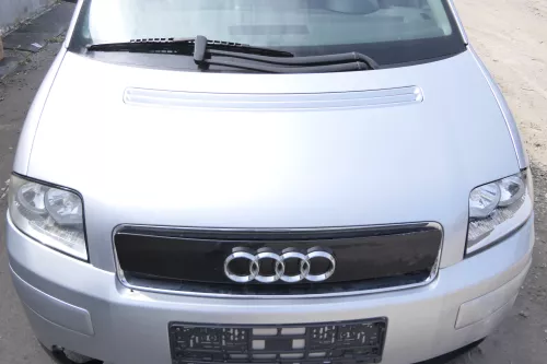 Audi A2 8Z Motorhaube Haube Klappe silber LY7W - OHNE Grill (175262)