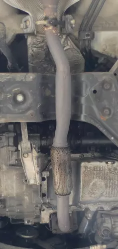 Audi A2 8Z 1,4 AUA BBY Hosenrohr Rohr Abgasrohr 75PS 55kw