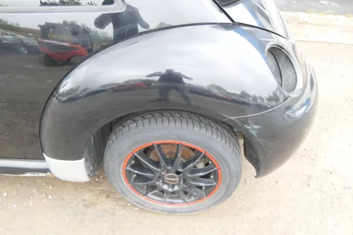 VW New Beetle 9C Kotflügel hinten links schwarz L041 1C0821301F