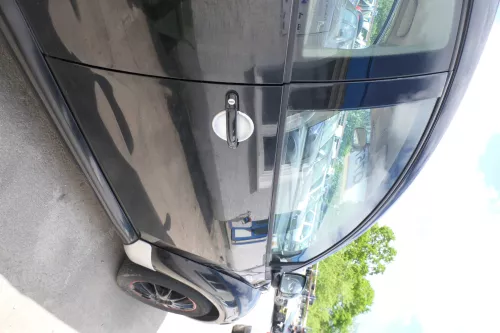 VW New Beetle 1C 9C Tür vorne rechts Beifahrertür schwarz L041 -OHNE Anbauteil (175363)