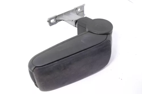 VW Passat 3B Mittelarmlehne Armlehne Lehne Mitte Original Leder schwarz - Mängel (175559)