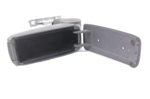 VW Passat 3B Mittelarmlehne Armlehne Lehne Mitte Original Leder schwarz - Mängel (175559)