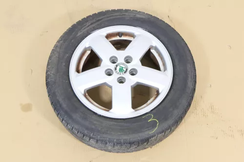 1x Felge Alufelge Skoda Octavia 1U 6jx15H2 ET38 KBA 43629 1U0601025H Triton    3